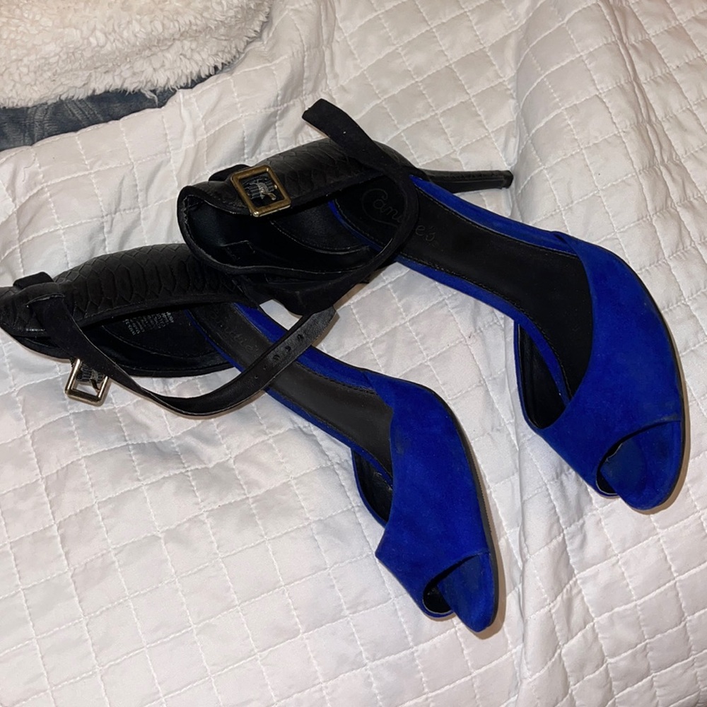 Candies peep toe heels